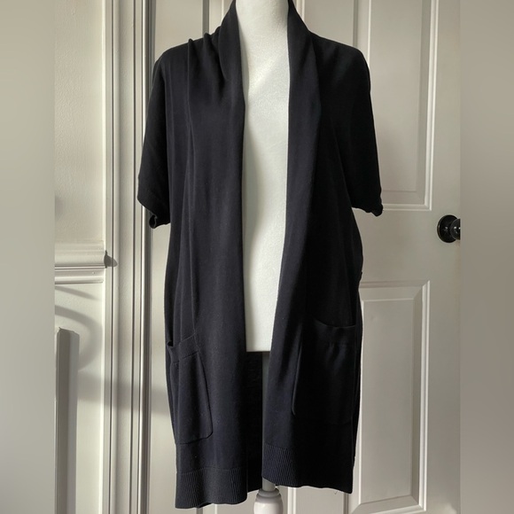 Michael Kors Navy Cardigan Woman’s Size Small - Picture 1 of 5